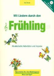 Mit Liedern durch den Frühling (+CD) - Kati Breuer