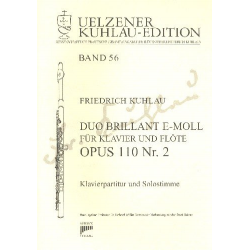 Duo brillant e-Moll op.110,2 - Friedrich Daniel Rudolph Kuhlau