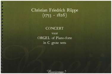 Concert C Major - Christian Friedrich Rüppe