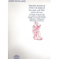 The first Booke of Ayres of foure - John Dowland