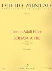 Sonata a tre D-Dur op. 3/6 - Johann Adolf Hasse