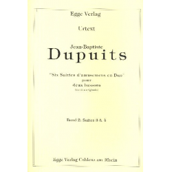 6 Suites Band 2 (Nr.3 und 4) - Jean Baptiste Dupuits