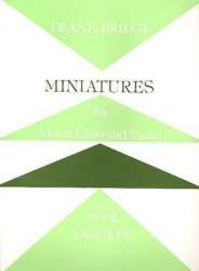 Miniatures Set 2 (nos.4-6) - Frank Bridge