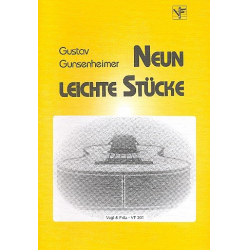 9 leichte Stücke Band 1 - Gustav Gunsenheimer