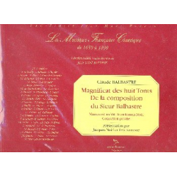 Magnificat des huit tons - Claude Benigne Balbastre