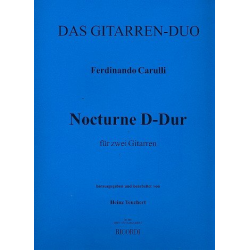Nocturne D-Dur op.90,2 für 2 Gitarren - Ferdinando Carulli