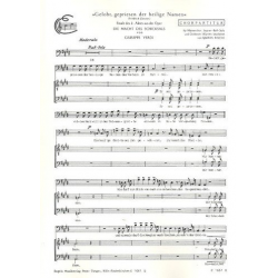 Gelobt gepriesen der heilige Namen - Giuseppe Verdi