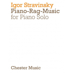 Piano Rag Music for piano solo - Igor Strawinsky