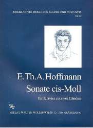 Sonate cis-Moll für Klavier - Ernst Theodor Amadeus Hoffmann