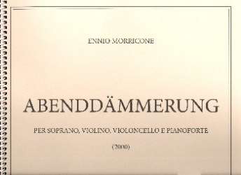 Abenddämmerung - Ennio Morricone