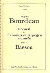 Receuil de gammes et arpèges mesurés - Eugène Bourdeau