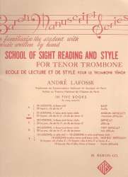 School of Sight Reading and Style vol.B (medium difficulty) - Andre Lafosse