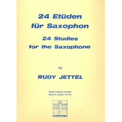 24 Etüden : für Saxophon - Rudolf Jettel
