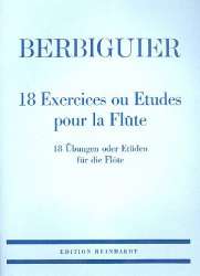 18 Übungen oder Etüden in allen Tonarten - Benoit Tranquille Berbiguier