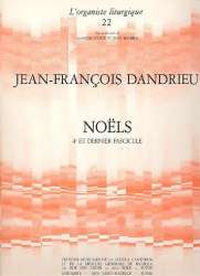 Noels vol.4 pour orgue - Jean Francois Dandrieu