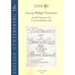 12 Fantasien TWV40,26-37 - Georg Philipp Telemann