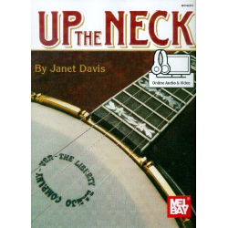Up the Neck (+CD) for 5-string banjo (tab) - Janet Davis