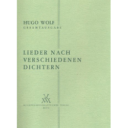 Lieder nach verschiedenen Dichtern - Hugo Wolf