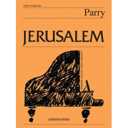 Jerusalem for piano (easy) - Sir Charles Hubert Parry