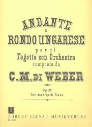 Andante e rondo ungarese op.35 für -Carl Maria von Weber