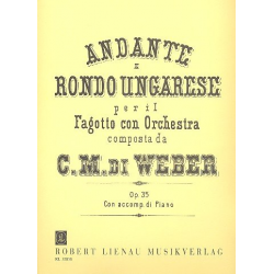 Andante e rondo ungarese op.35 für - Carl Maria von Weber