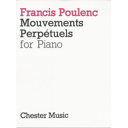 Mouvements perpetuels for piano - Francis Poulenc