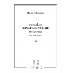 Sonate-Fantaisie no.1 : pour violon - Heitor Villa-Lobos
