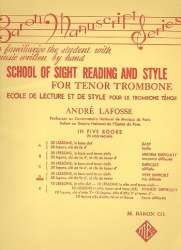 School of Sight Reading and Style vol.D (very difficult) - Andre Lafosse