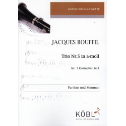 Trio a-Moll Nr.5 : - Jacques Bouffil
