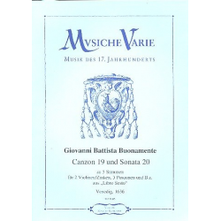 Canzon 19   und  Sonata 20 - Giovanni Battista Buonamente