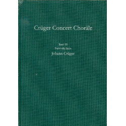Concert Choräle Band 3 - Johann Crüger