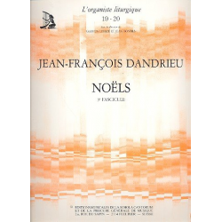 Noels vol.3 pour orgue - Jean Francois Dandrieu