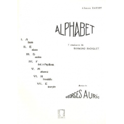 Alphabet : pour chant et piano (fr) - Georges Auric