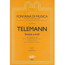 Sonate a-Moll - Georg Philipp Telemann