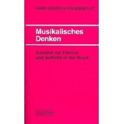 Musikalisches Denken - Hans Heinrich Eggebrecht