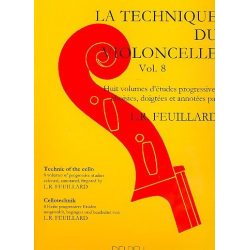 La technique du violoncelle vol.8 - Louis R. Feuillard