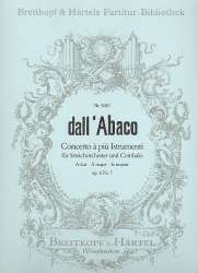 Konzert A-Dur op.6,7 - Evaristo Felice Dall'Abaco