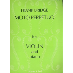 Moto perpetuo for violin and - Frank Bridge