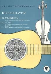 22 Menuette für Violine - Franz Joseph Haydn