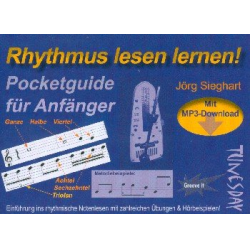 Pocketguide Rhythmus lesen lernen für Anfänger (+MP3-Download) - Jörg Sieghart