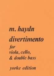 Divertimento for viola, - Johann Michael Haydn