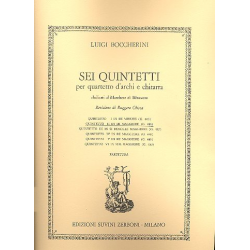 Quintet Es-Dur Nr.2 G446 für Gitarre - Luigi Boccherini