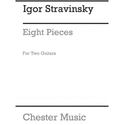 8 PIECES FOR 2 GUITARS - Igor Strawinsky