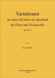 Variationen im alten Stil über ein Spottlied op.20,3 - Horst Ebenhöh