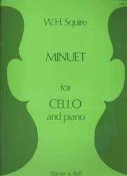 Minuet op.19,3 for cello and piano - William Henry Squire