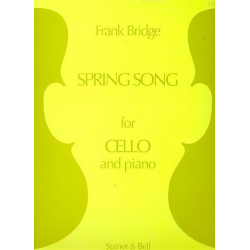 Spring Song for cello and piano - Frank Bridge