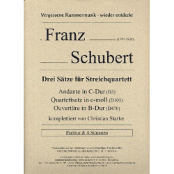 3 Sätze - Franz Schubert