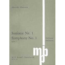 Sinfonie E-Dur Nr.1 op.5 - Alexander Glasunow