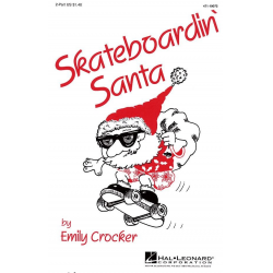 Skateboardin' Santa - Emily Crocker