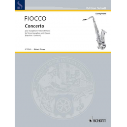Concerto pour cello - Joseph-Hector Fiocco / Arr. Paul Bazelaire